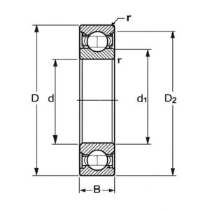 600 Series Metric Miniauture Ball Bearings_Product Images 600 Series Metric Miniauture Ball Bearings