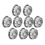 MF105-ZZ Miniature Flange Ball Bearing 5x10x4 Shielded